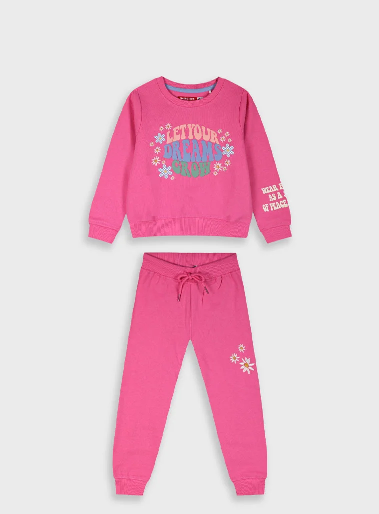 Σετ φούτερ φόρμα Let your Dreams Grow - -